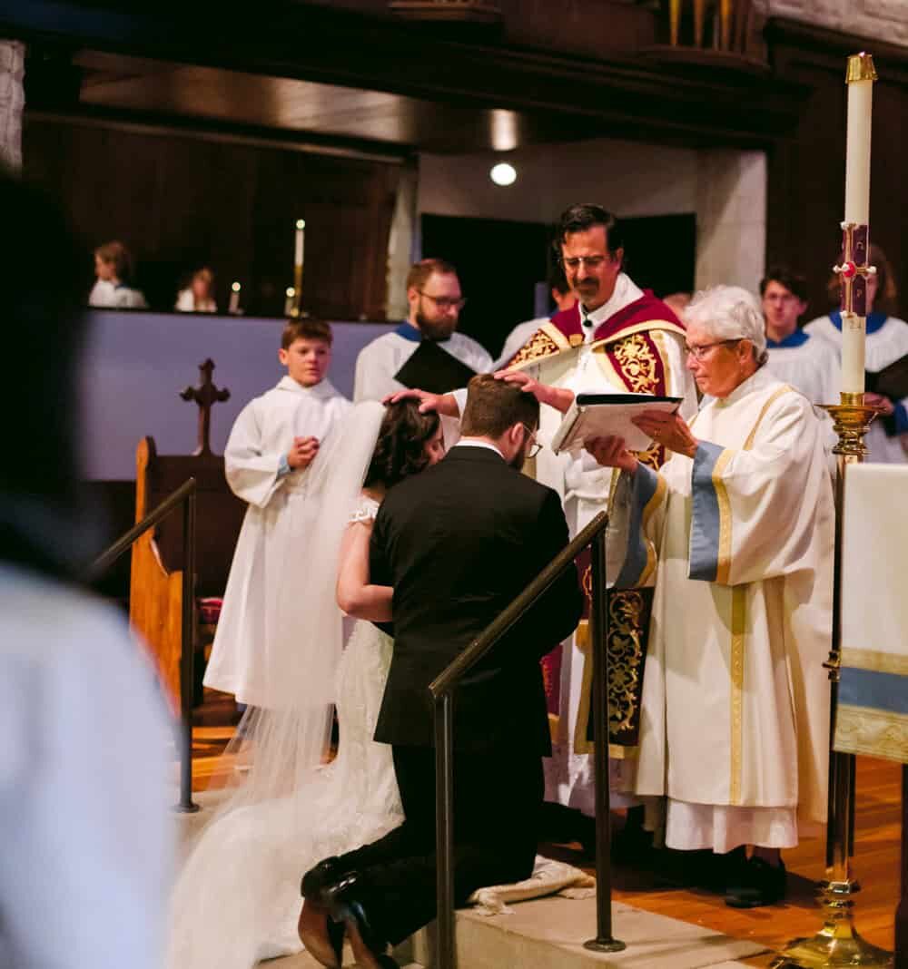 A wedding ceremony